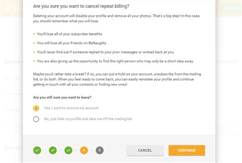 benaughty delete my account|How To Cancel Your Benaughty.com Account & Delete Your Profile